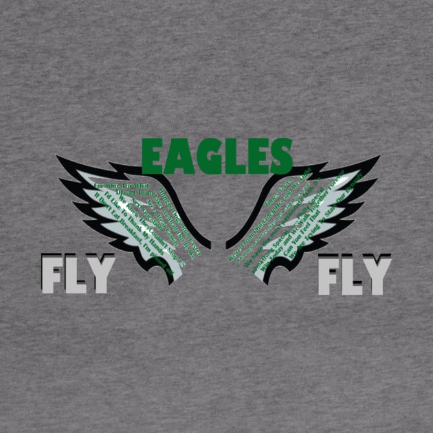 Fly Eagles Fly Wings by PattisonAvePhanatics